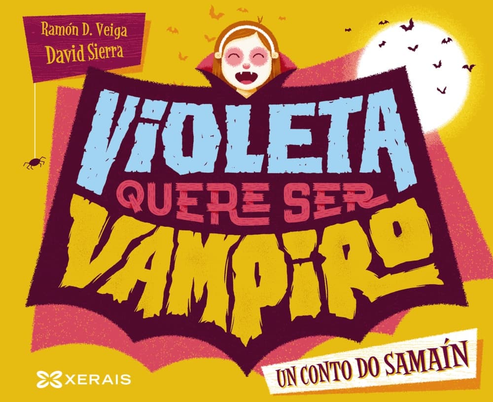 Violeta quere ser vampiro. Un Conto do Samaín